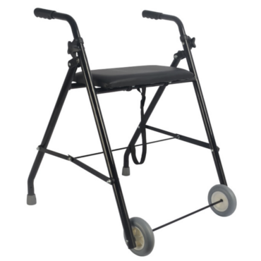 Déambulateur 2 roues léger avec poignées ergonomiques pour intérieur